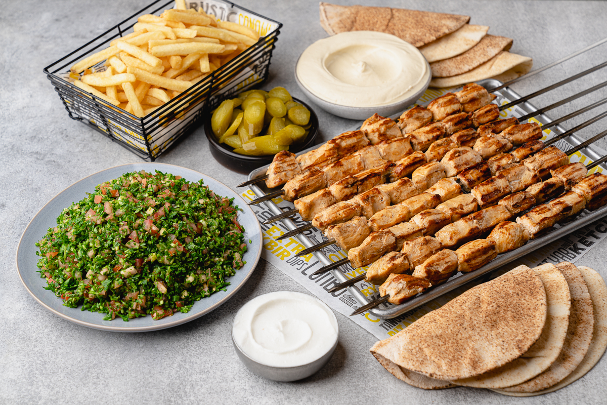Tawouk platter for four copy 2